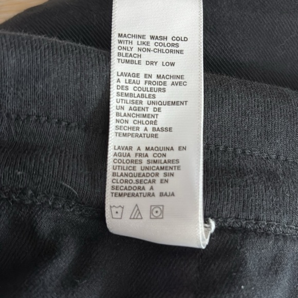 Standard James Perse Cotton & Modal Jogger Pants in Black - Size Medium (2) - Picture 6 of 7